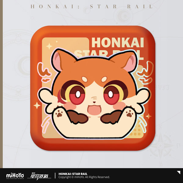 miHoYo Honkai: Star Rail Pom-Pom Gallery Series Tin Badge Honey Stew