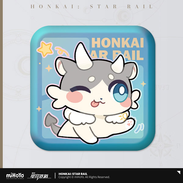 miHoYo Honkai: Star Rail Pom-Pom Gallery Series Tin Badge Vigethos