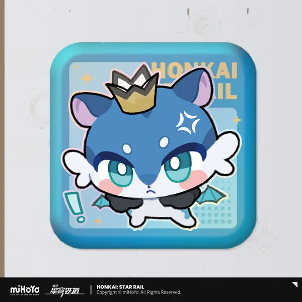 miHoYo Honkai: Star Rail Pom-Pom Gallery Series Tin Badge Dux Beast hình ảnh 1