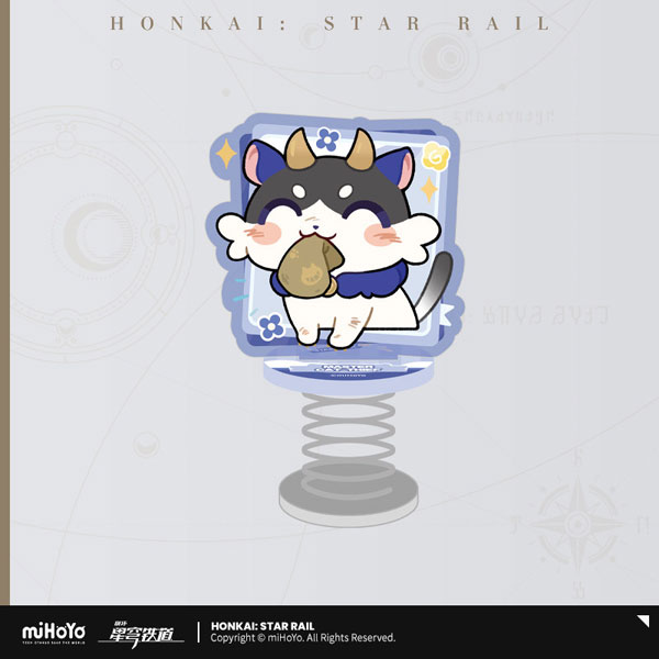miHoYo Honkai: Star Rail Pom-Pom Gallery Series Chimera YuraYura Acrylic Stand Master Cat-Thief