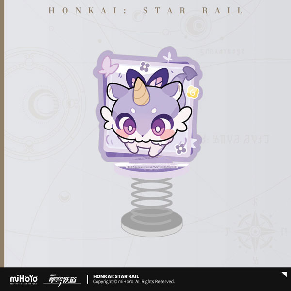 miHoYo Honkai: Star Rail Pom-Pom Gallery Series Chimera YuraYura Acrylic Stand Butterfly Cake