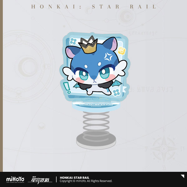 miHoYo Honkai: Star Rail Pom-Pom Gallery Series Chimera YuraYura Acrylic Stand Dux Beast gambar 1