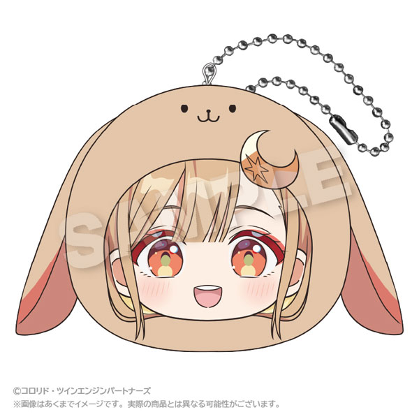 Stella Notes Cosmic Princess Kaguya! Marumates Cushion Keychain Kaguya