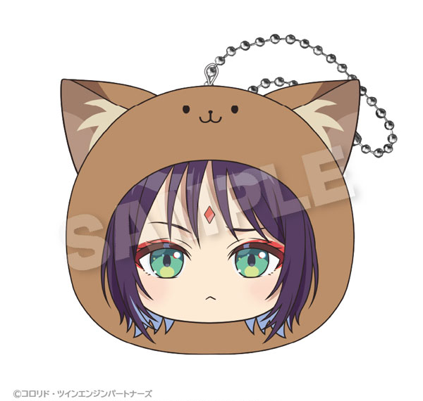 Stella Notes Cosmic Princess Kaguya! Marumates Cushion Keychain Iroha Sakayori รูปภาพ 1