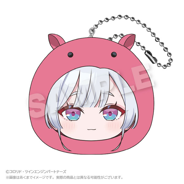 Stella Notes Cosmic Princess Kaguya! Marumates Cushion Keychain Yachiyo Runami