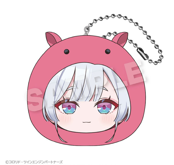 Stella Notes Cosmic Princess Kaguya! Marumates Cushion Keychain Yachiyo Runami รูปภาพ 1