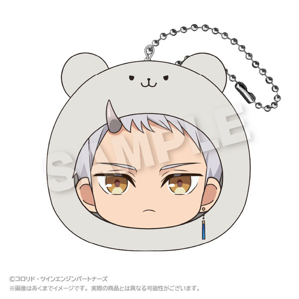 Stella Notes Cosmic Princess Kaguya! Marumates Cushion Keychain Rai Komazawa