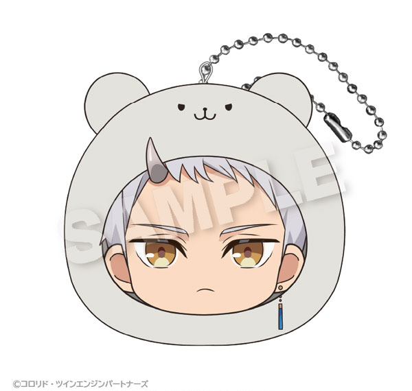 Stella Notes Cosmic Princess Kaguya! Marumates Cushion Keychain Rai Komazawa รูปภาพ 1