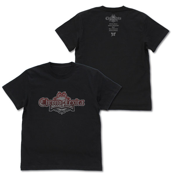 COSPA THE IDOLM@STER Million Live! Chrono-Lexica T-shirt /BLACK-M