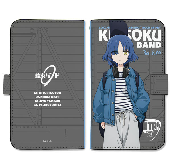 COSPA Anime "BOCCHI THE ROCK!" Ryo Yamada Book-style Smartphone Case L Street Fashion Ver. รูปภาพ 1