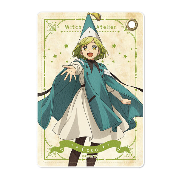 License Agent TV Anime "Witch Hat Atelier" Leather Pass Case Design 01 (Coco)