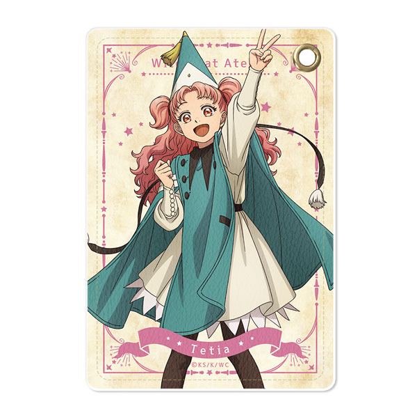 License Agent TV Anime "Witch Hat Atelier" Leather Pass Case Design 04 (Tetia)