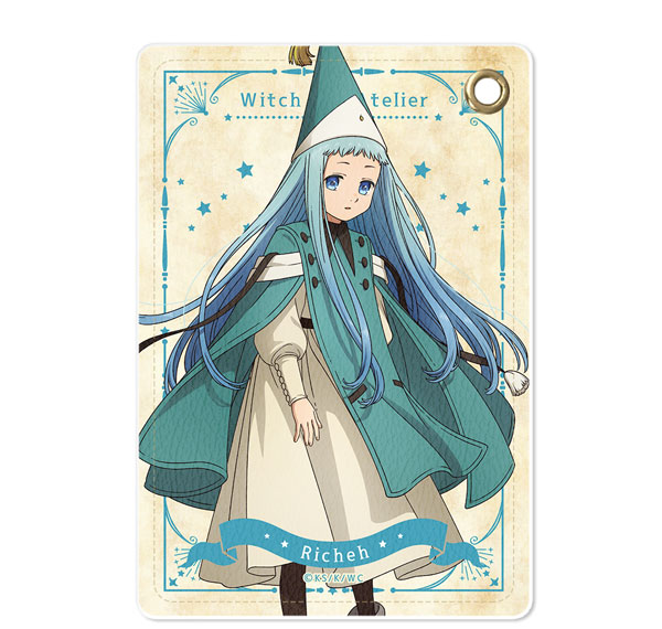 License Agent TV Anime "Witch Hat Atelier" Leather Pass Case Design 05 (Richeh) รูปภาพ 1