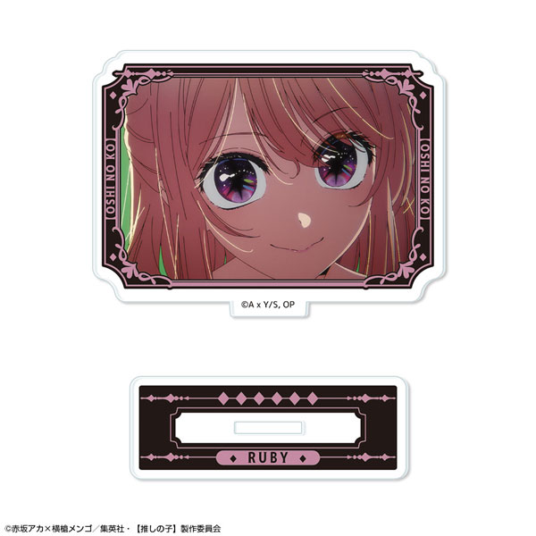 License Agent TV Anime [Oshi no Ko] Mini Acrylic Stand Ver.6 Design 03 (Ruby /A)