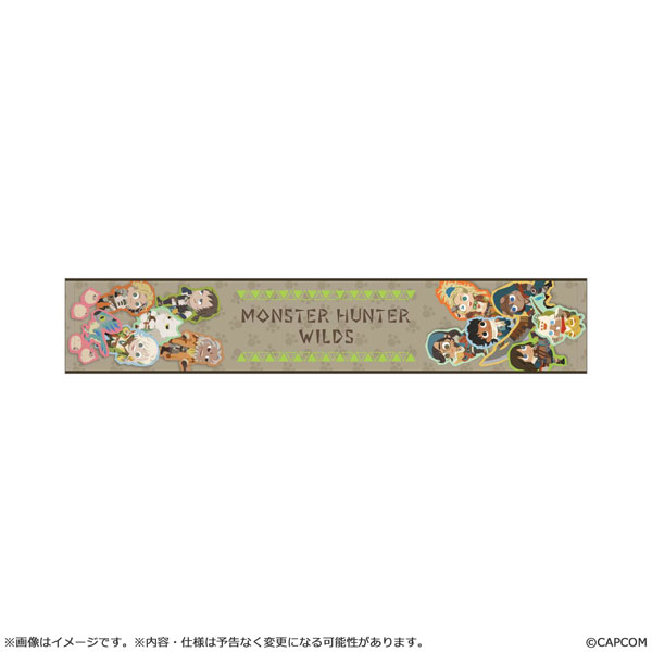 Capcom Monster Hunter Wilds Scarf Towel CuteDefo