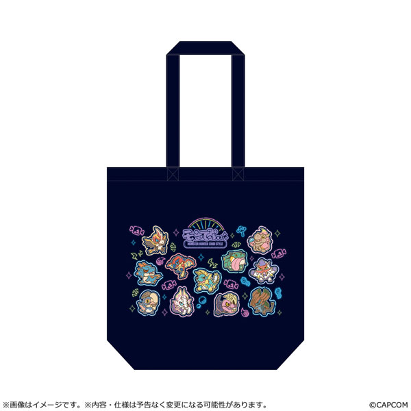 Capcom Monster Hunter MonDefo Tote Bag Neon Theme
