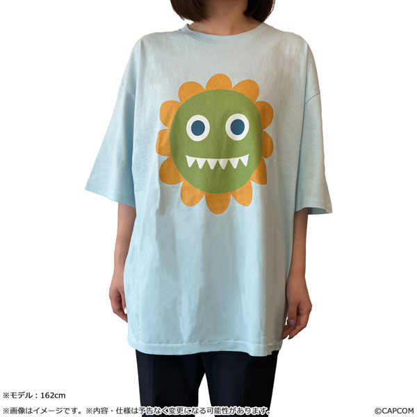 Capcom Street Fighter 6 Big Silhouette Blanka-chan T-shirt