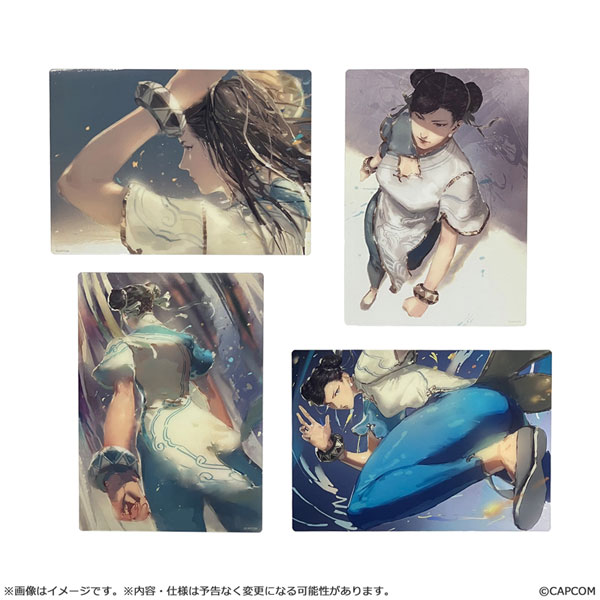 Capcom 스트리트 파이터 6 클리어 카드 세트 춘리