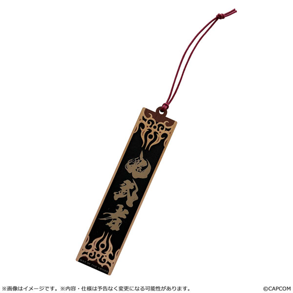 Capcom Onimusha: Way of the Sword Wooden Tag Keychain