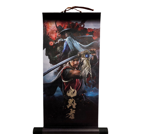 Capcom Onimusha: Way of the Sword Mini Scroll Painting Main Art รูปภาพ 1