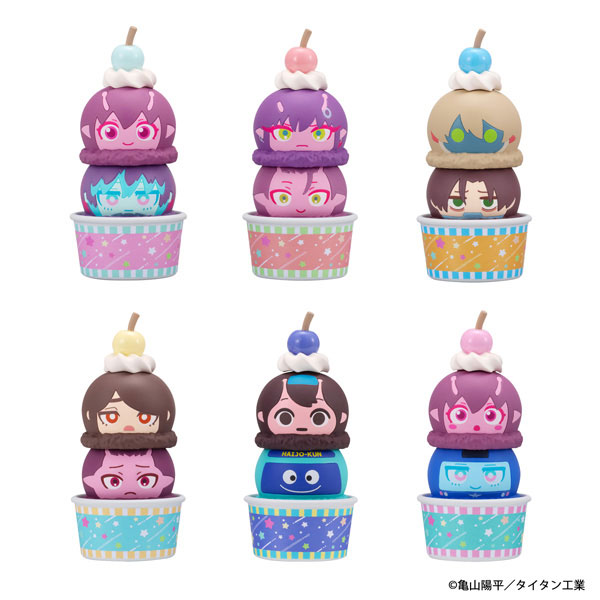 MegaHouse Stack Up & Change Milky Subway: The Galactic Limited Express 6Pack BOX