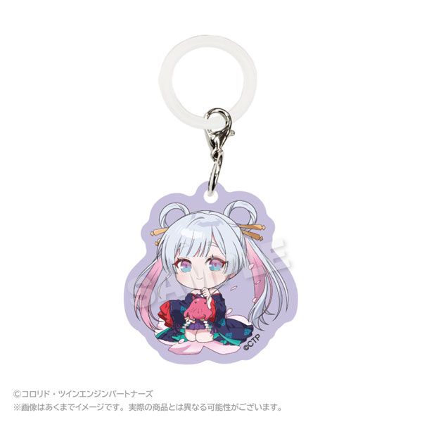 Stella Notes Cosmic Princess Kaguya! Mini Chara Acryl-Anhänger Yachiyo Runami Bild 1