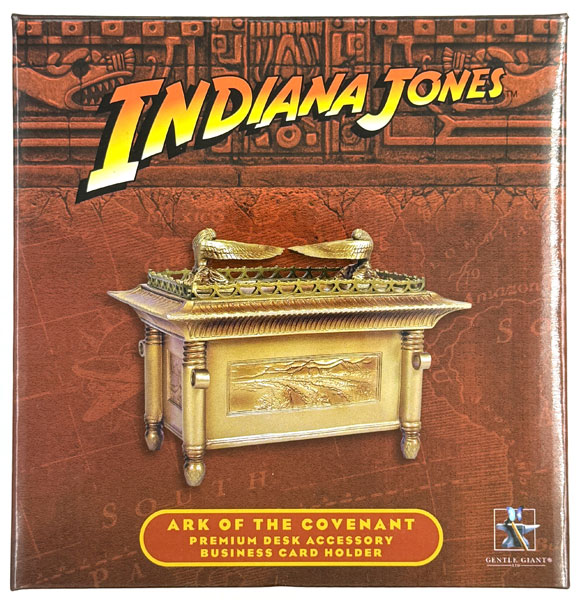 Gentle Giant Indiana Jones Desk Accessory Ark of the Covenant Card Holder