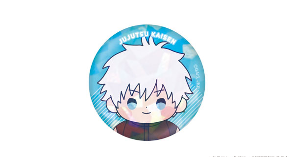 Toho Anime "Jujutsu Kaisen" 5th Anniversary Mocchibi Hologram Tin Badge Satoru Gojo รูปภาพ 1