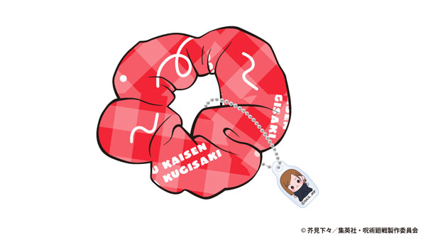Toho Anime "Jujutsu Kaisen" 5th Anniversary Mocchibi Scrunchie w/Charm Nobara Kugisaki