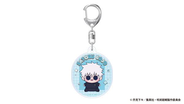 Toho Anime "Jujutsu Kaisen" 5th Anniversary Hidden Inventory / Premature Death Mocchibi Acrylic Keychain Satoru Gojo (Hidden Inventory / Premature Death)