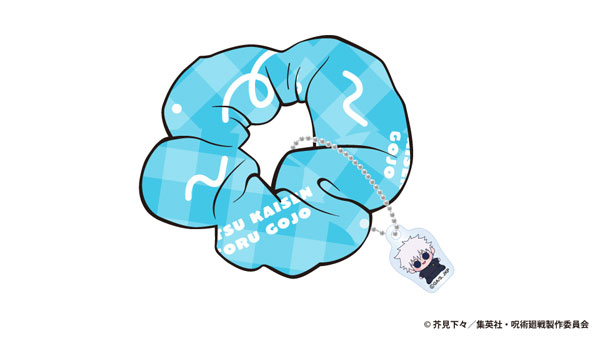 Toho Jujutsu Kaisen 5th Anniversary Hidden Inventory / Premature Death Mocchibi Scrunchie w/Charm Satoru Gojo (Hidden Inventory / Premature Death)
