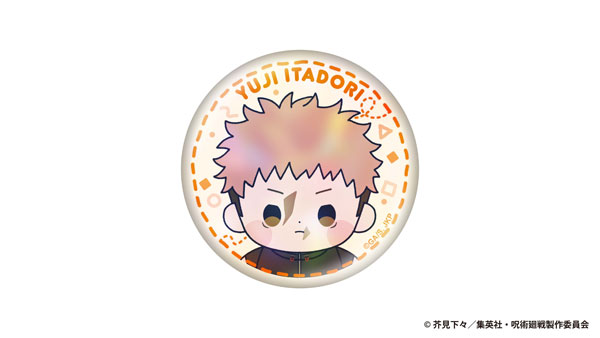 Toho Jujutsu Kaisen The Culling Game Mocchibi Hologram Tin Badge Yuji Itadori