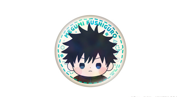 Toho Jujutsu Kaisen The Culling Game Mocchibi Hologram Tin Badge Megumi Fushiguro รูปภาพ 1