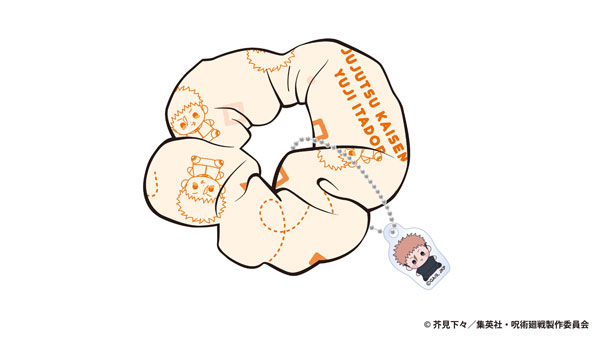 Toho Jujutsu Kaisen The Culling Game Mocchibi Scrunchie w/Charm Yuji Itadori