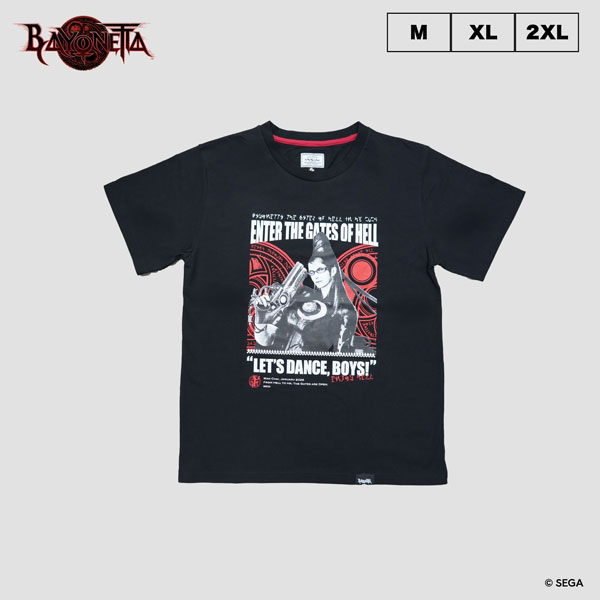 11JAN BAYONETTA The Gates of Hell Hong Kong Store Opening Commemoration T-shirt M