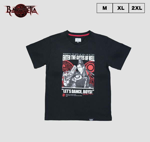11JAN BAYONETTA The Gates of Hell Hong Kong Store Opening Commemoration T-shirt XL รูปภาพ 1