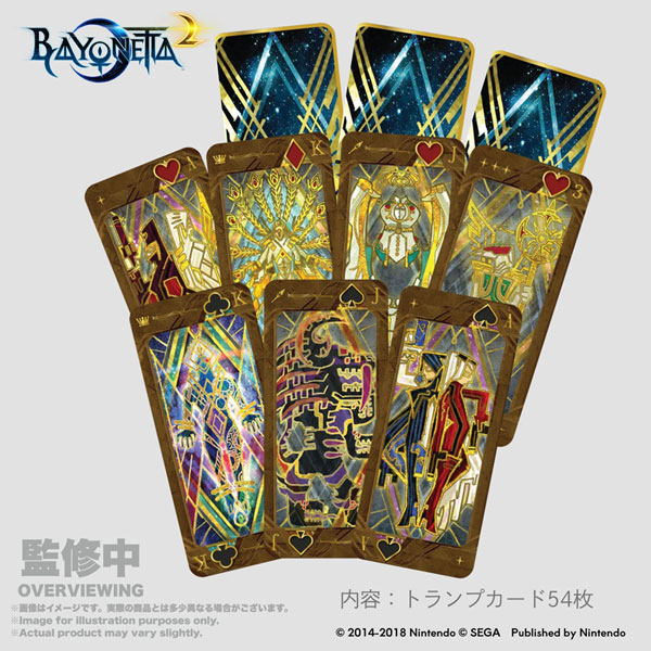 11JAN BAYONETTA 2 The Gates of Hell x IIJAN Tarot Card & Play Card