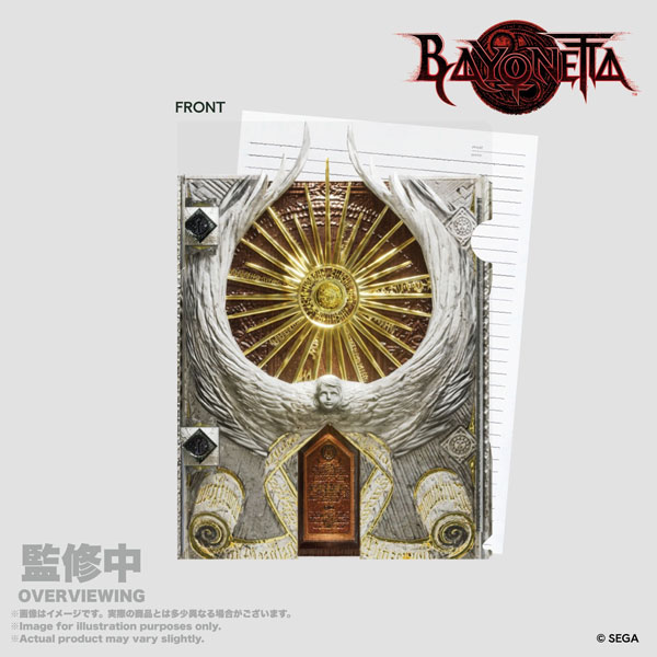 11JAN BAYONETTA Clear Folder A4 Book of Angel