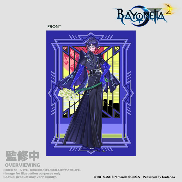 11JAN BAYONETTA 2 Clear Folder A4 Mari Shimazaki New Illustration Key Visual
