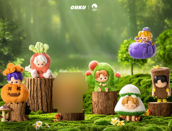 OHKU DREAM BOY Hitori Kakure Series Plush Blind Box 6Pack BOX