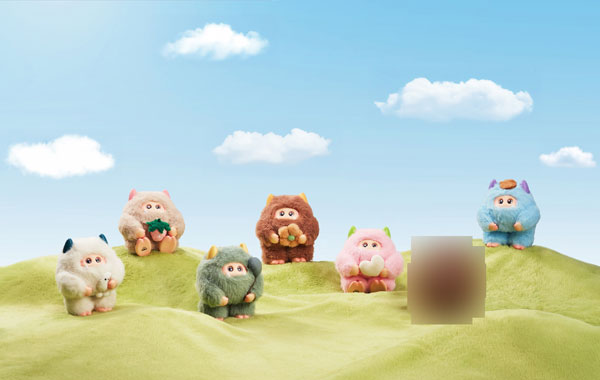 OHKU GIGGLE MONSTER Marshmallow Dreams Series Vinyl Plush Blind Box 6Pack BOX