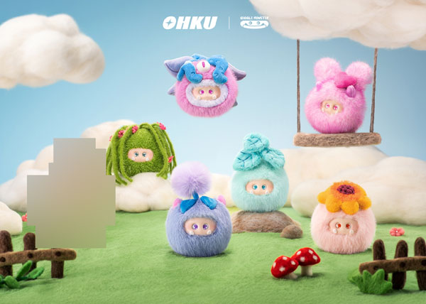 OHKU GIGGLE MONSTER Sprout Story Series Plush Blind Box 6Pack BOX