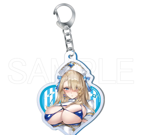 HobbyJAPAN [Exclusive Sale] Brown Dust 2 Acrylic Keychain Wilhelmina Nurse Ver. Bild 1