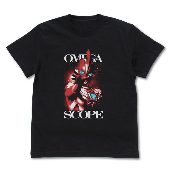 COSPA Ultraman Omega Omega Scope T-shirt /BLACK-XL