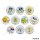 PLEX Tamagotchi Enjoy! Travel Tin Badge Collection 10Pack BOX Bild 2