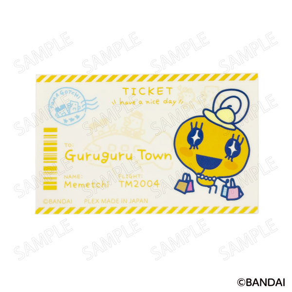 PLEX Tamagotchi Enjoy! Travel Sticker B: Memetchi