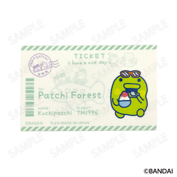 PLEX Tamagotchi Enjoy! Travel Sticker C: Kuchipatchi