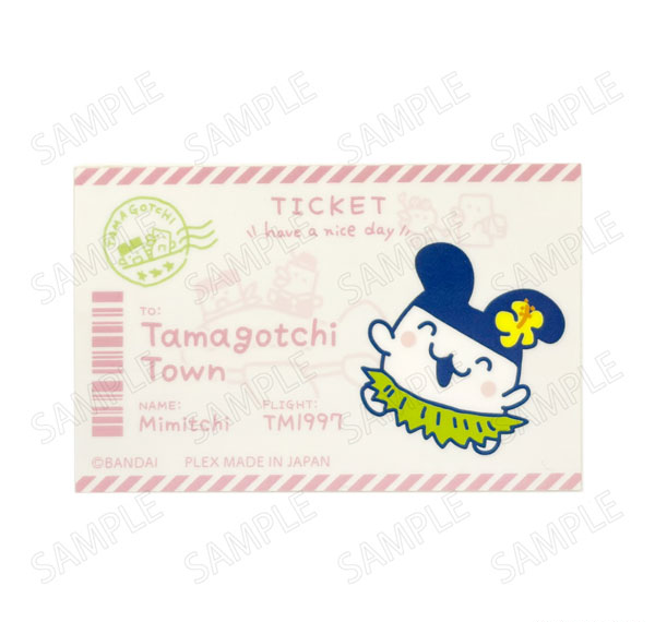 PLEX Tamagotchi Enjoy! Travel Sticker D: Mimitchi รูปภาพ 1