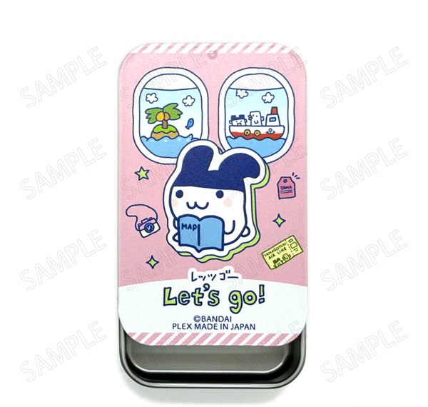 PLEX Tamagotchi Enjoy! Travel Slide Tin Case D: Mimitchi รูปภาพ 1