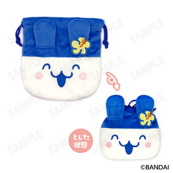 PLEX Tamagotchi Enjoy! Travel Face Drawstring Bag D: Mimitchi
